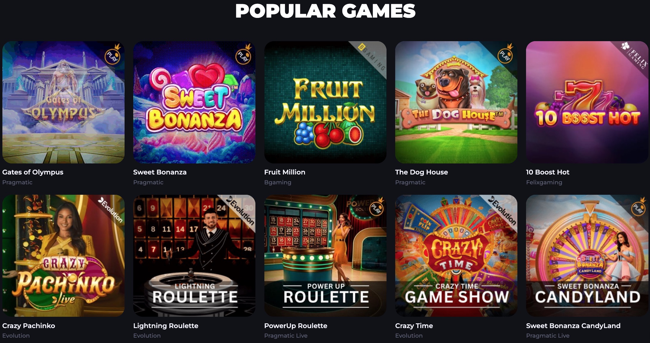 Juegos Populares de BDMbet